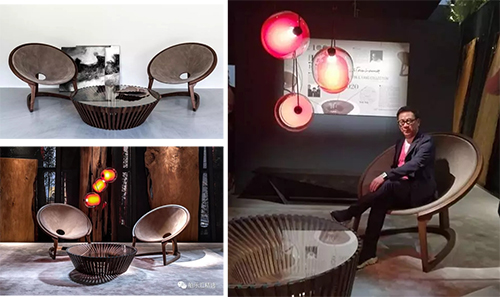 梁志天首次與意大利著名家具品牌 RIVA 1920 聯手合作，推出“Yin& Yang”系列 （譯：陰陽），靈感來源于中國傳統陰陽哲學，將中國智慧融合于西方的品牌中。.jpg
